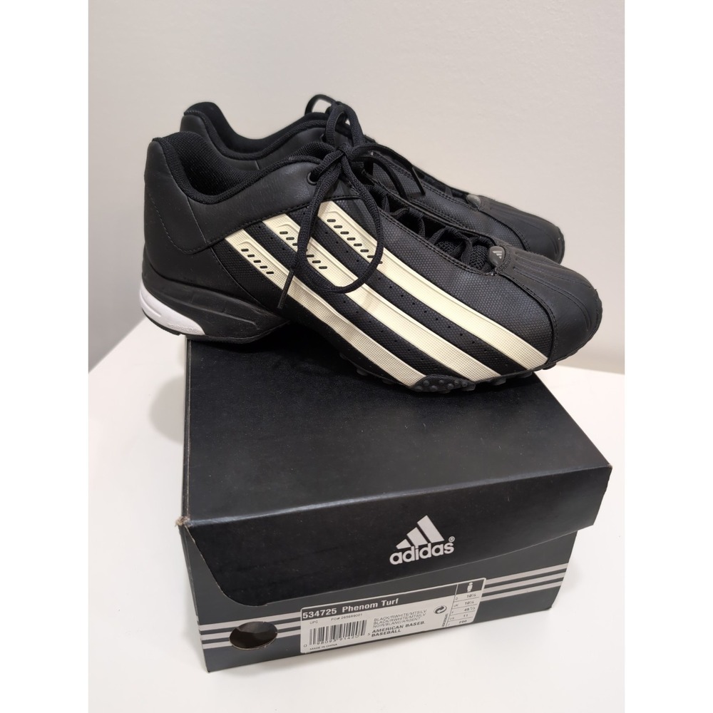 NWB Adidas Climacool Phenom Lo Men's Baseball Turf Cleats  Black/White‎ Sz 11
